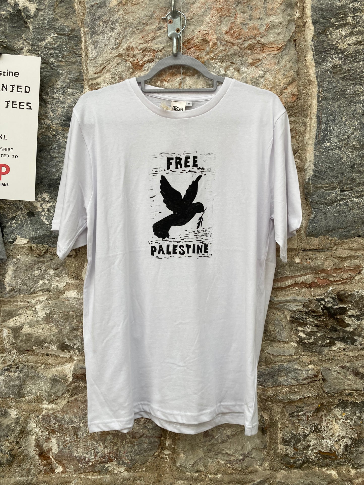 Free Palestine T-Shirt White