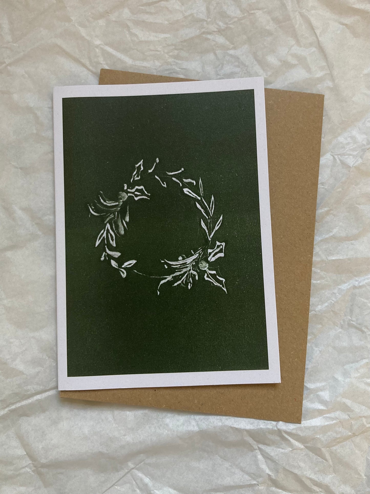 Christmas Monotype Cards Mix and Match