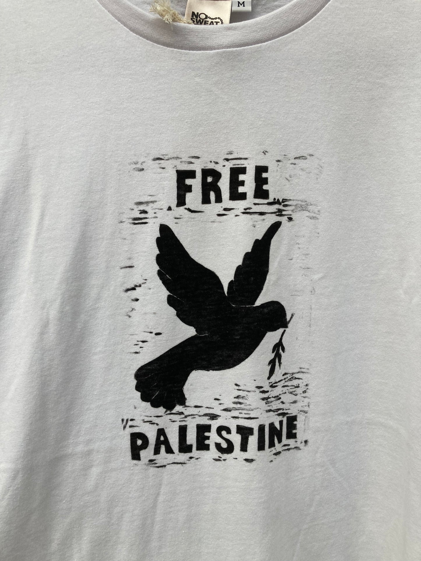 Free Palestine T-Shirt White