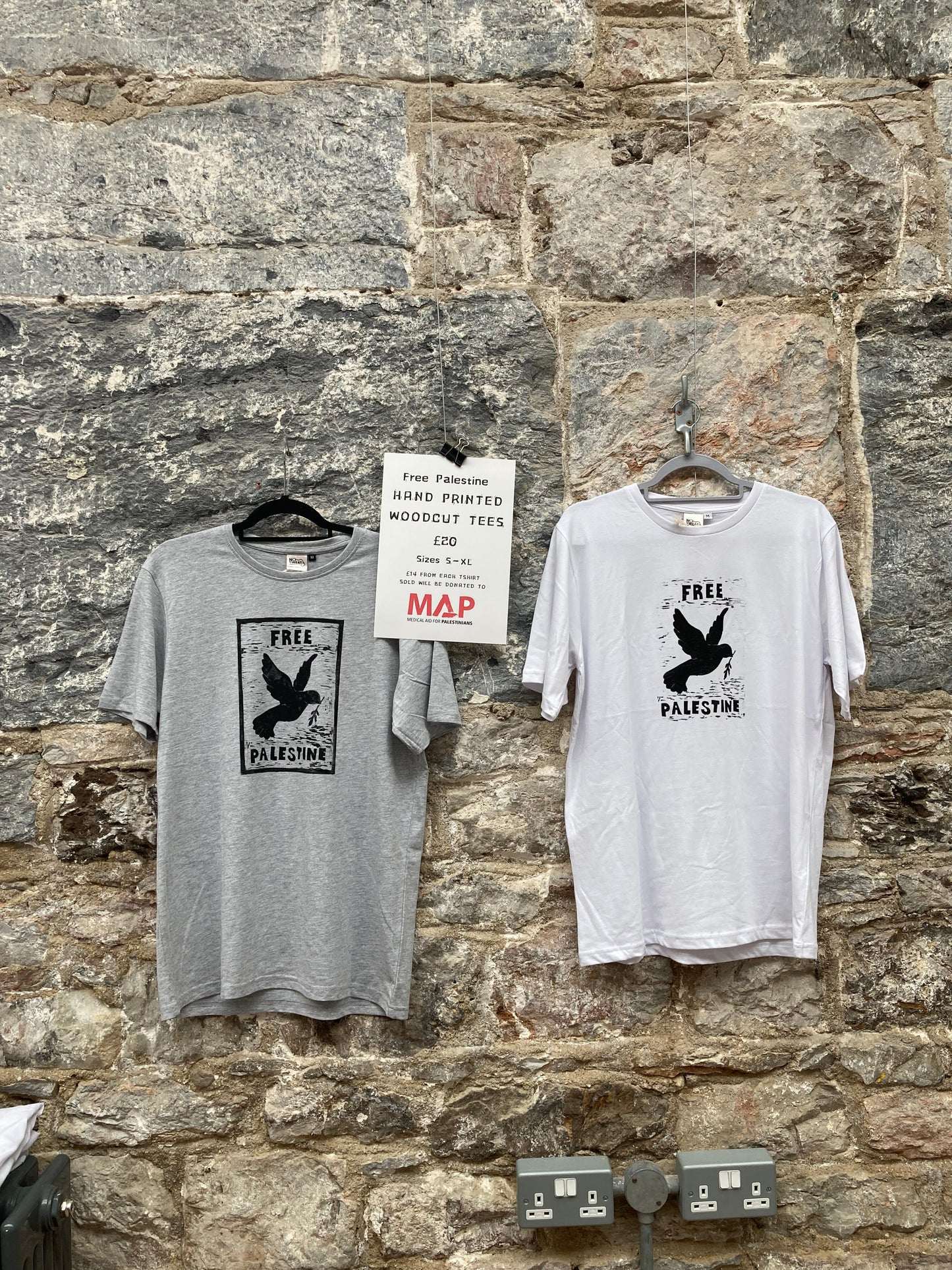 Free Palestine T-Shirt White