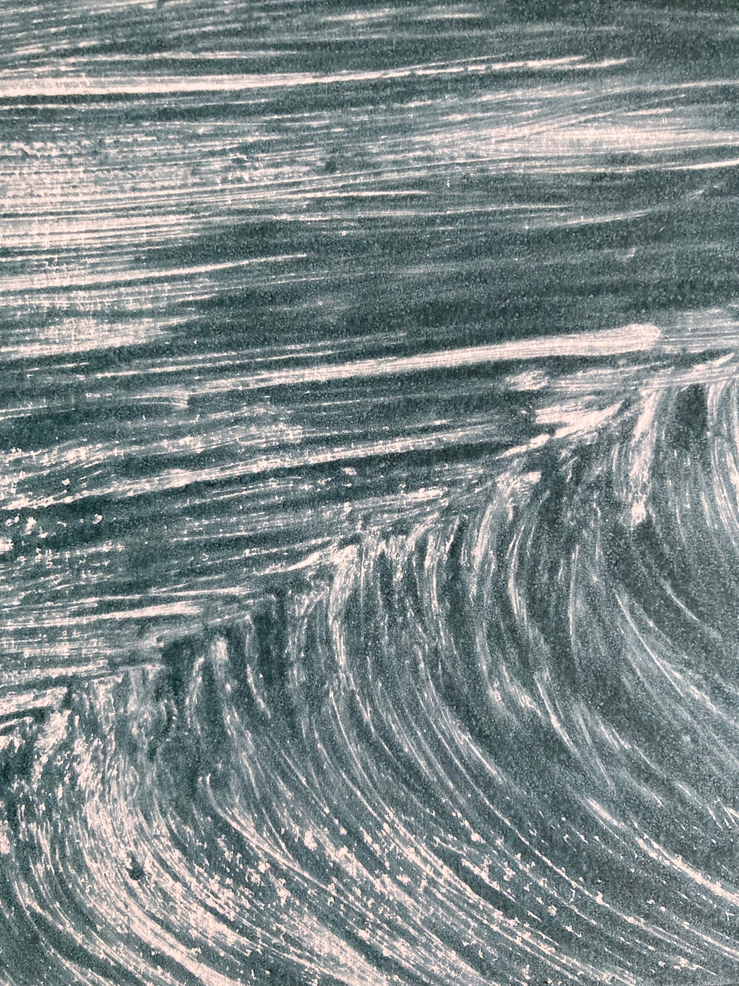 “Wave Study 4” Monotype Print 1/1