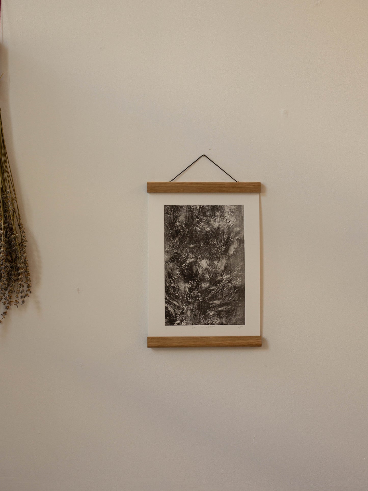 Grass In Motion - Monoprint - A4 1/1