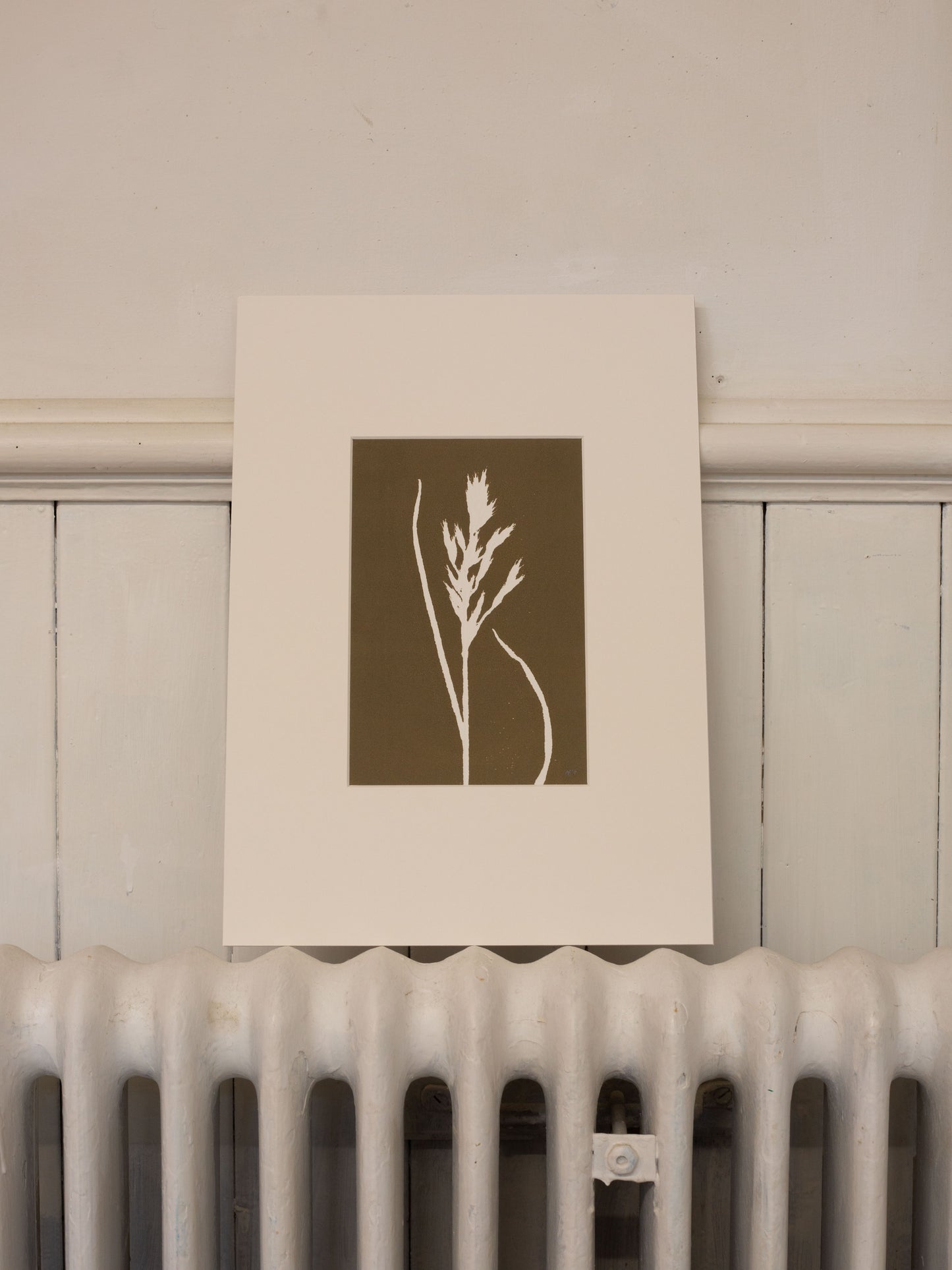 Grass 1, Monoprint, Original Botanical Print