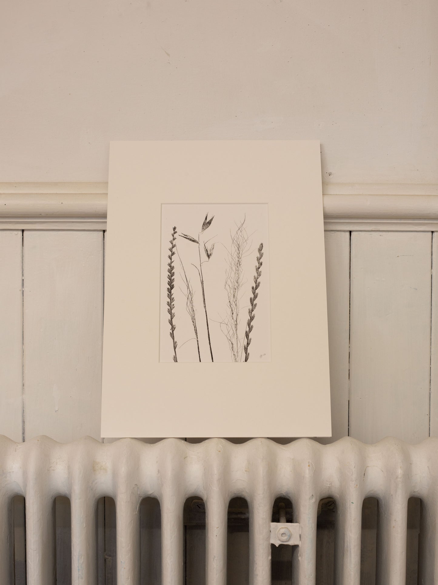 The Long Grasses Grow - Monoprint 1/1