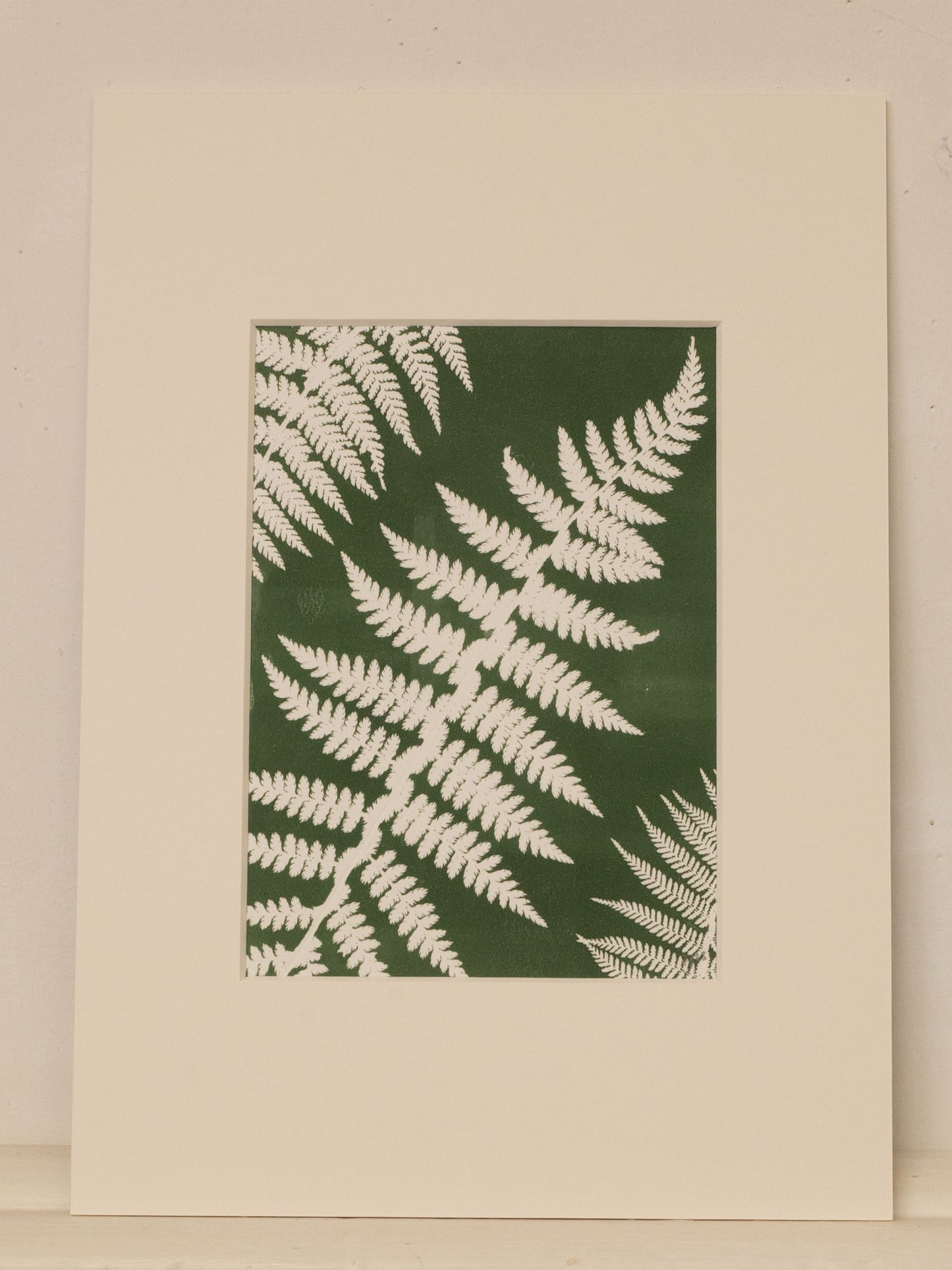 Fern Botanical Monoprint 1/1