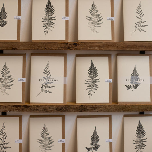 Fern Greeting Cards Pack of 4