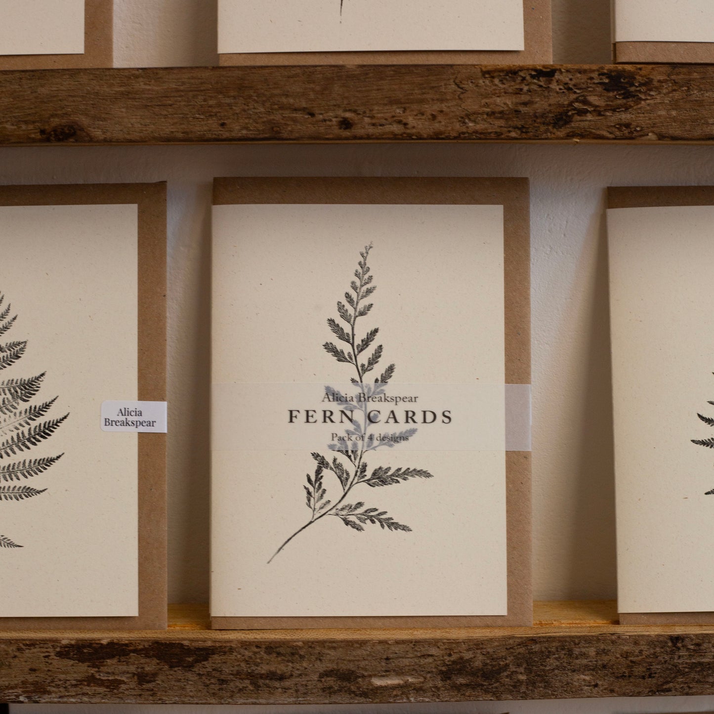 Fern Greeting Cards Pack of 4