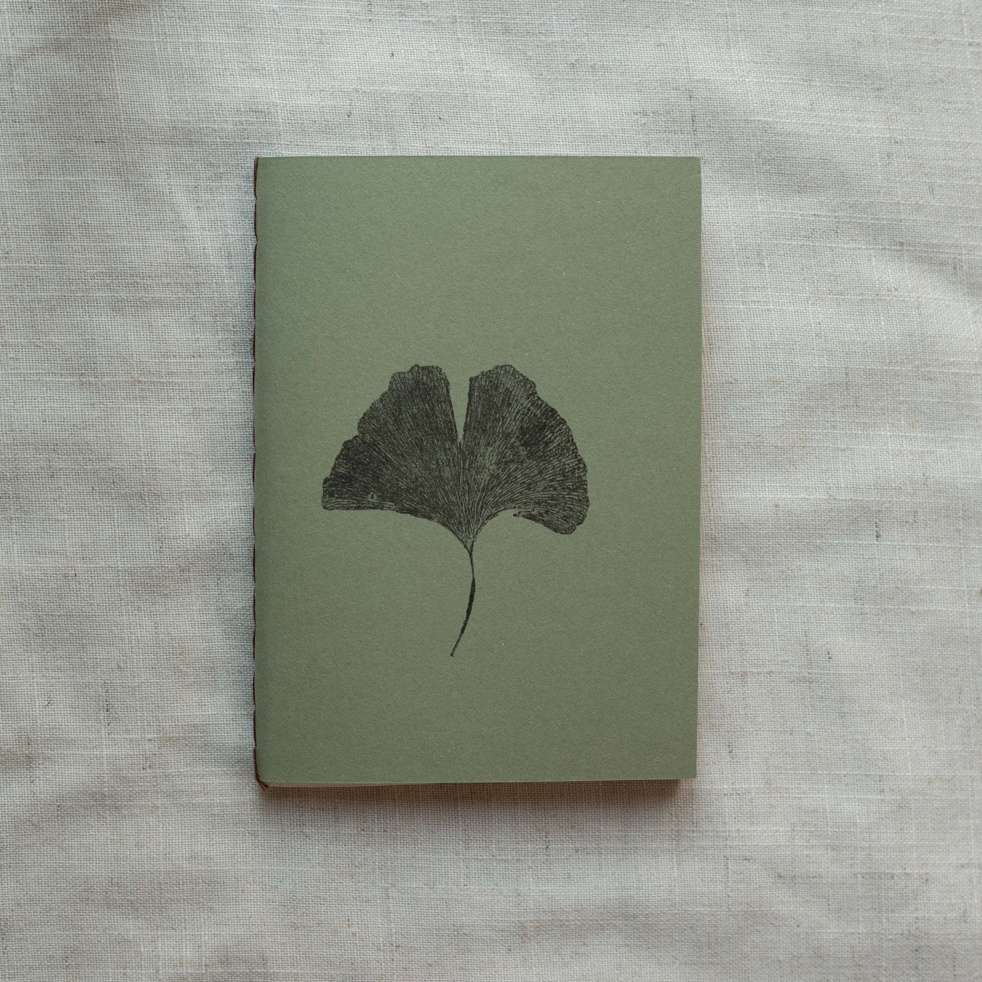 Ginkgo leaf a6 notebook