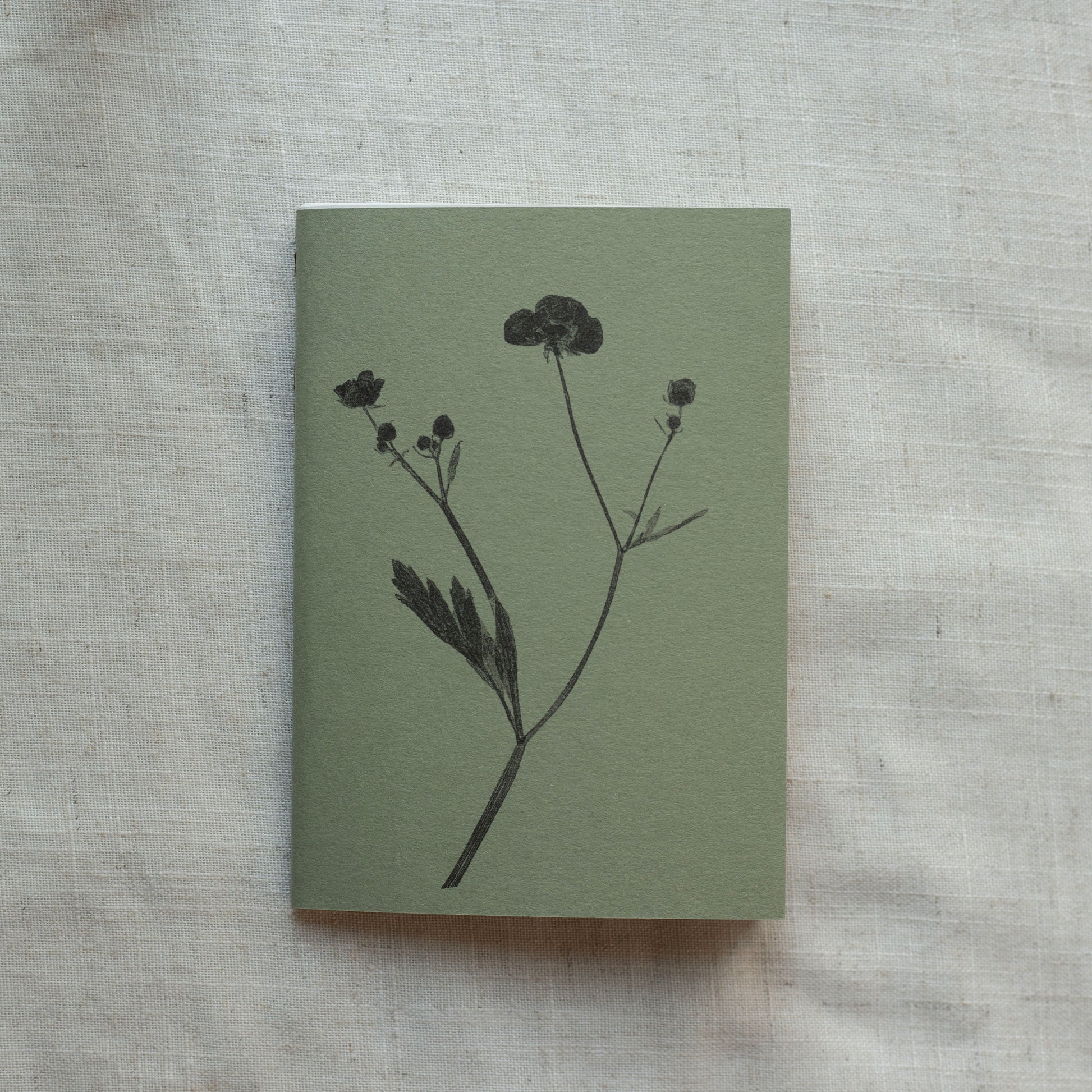 Meadow Buttercup Floral A6 Notebook 1