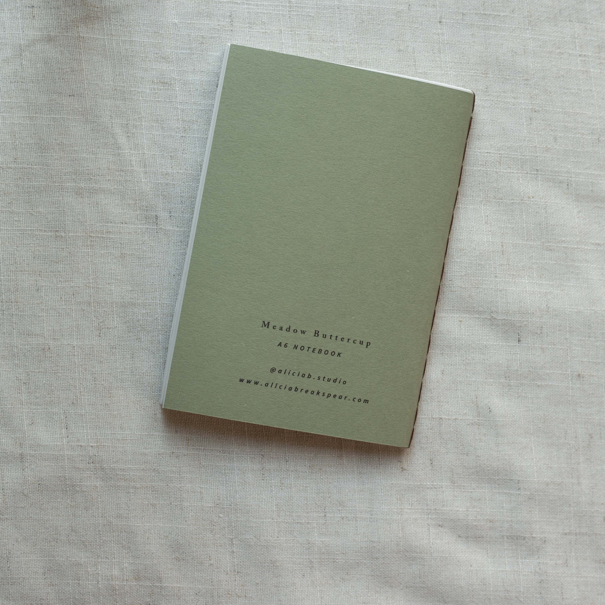 Meadow Buttercup Floral A6 Notebook 2