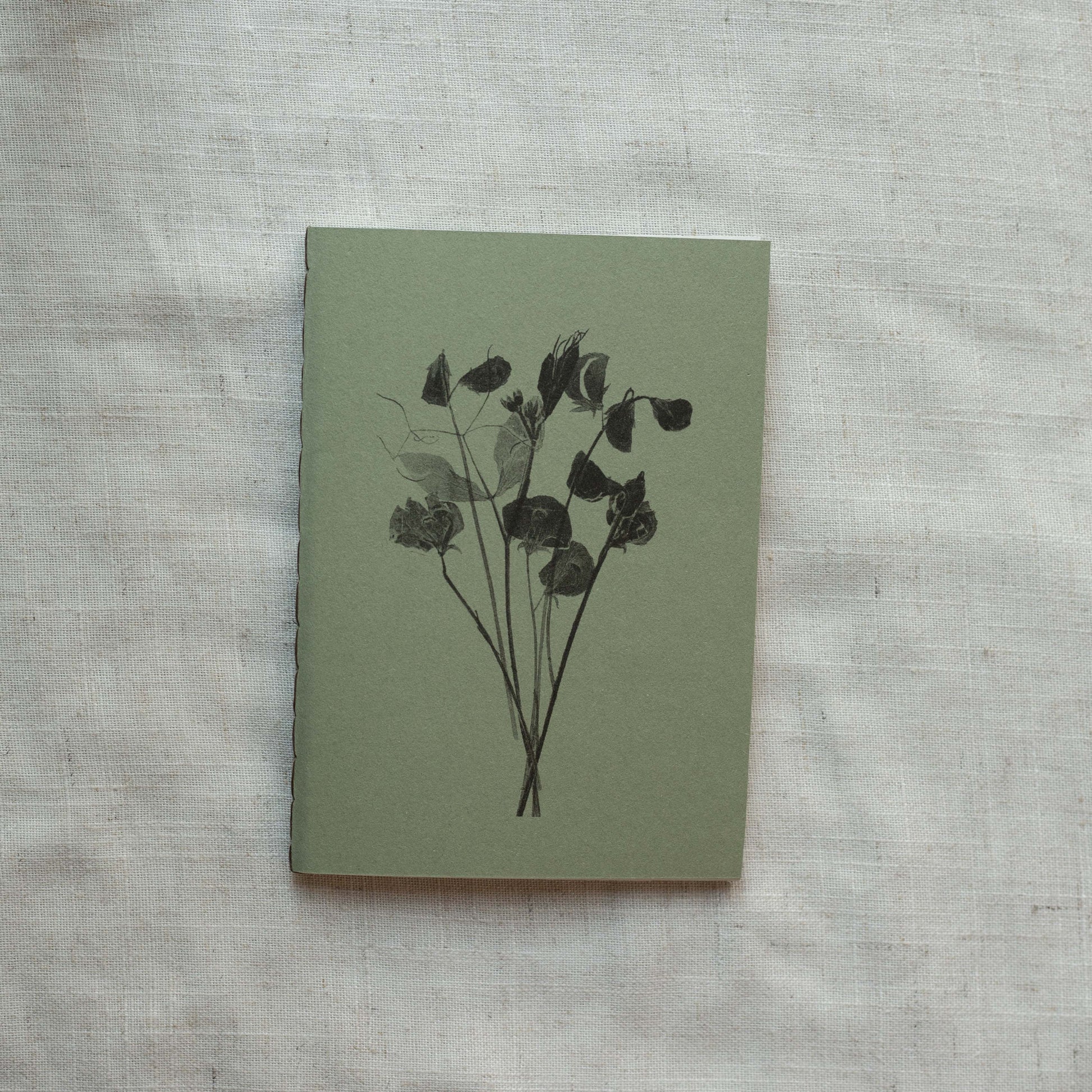 Sweet Peas Floral Notebook A6 1