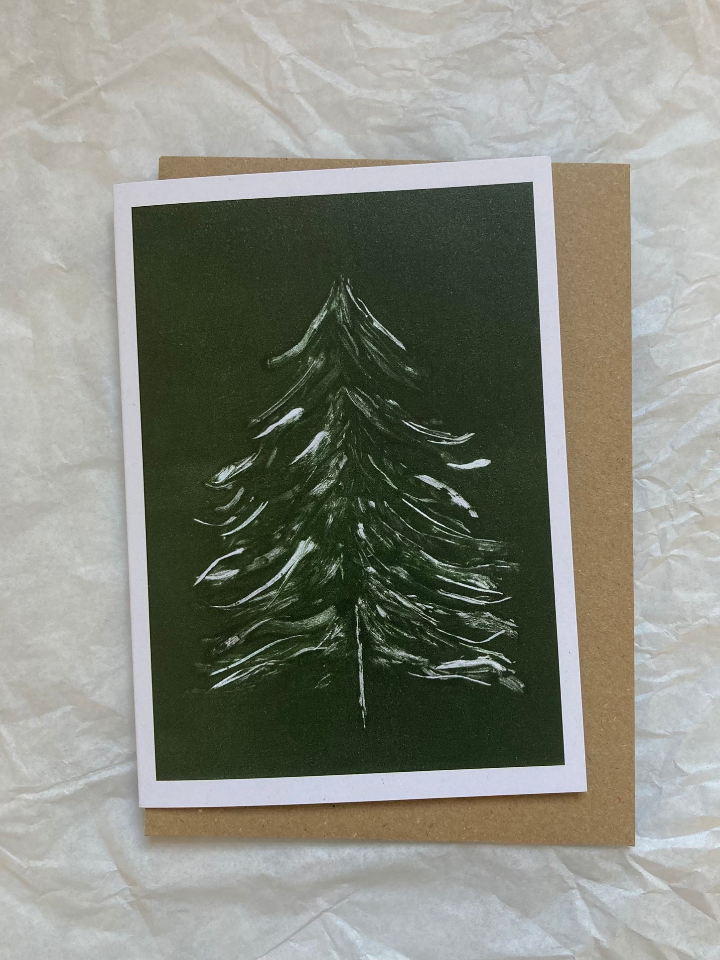 Christmas Monotype Cards Mix and Match