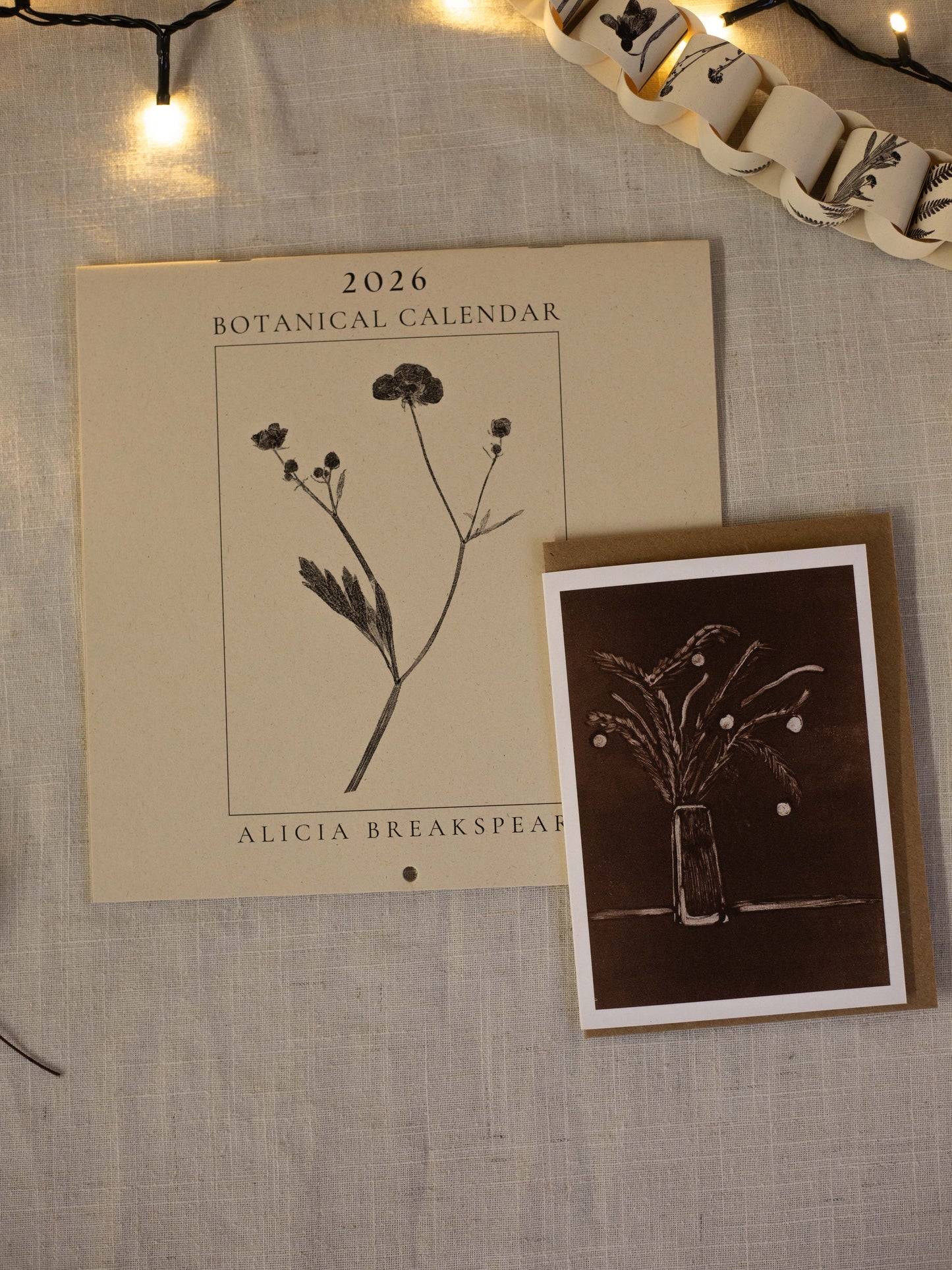 Botanical Art Christmas Gift under £20