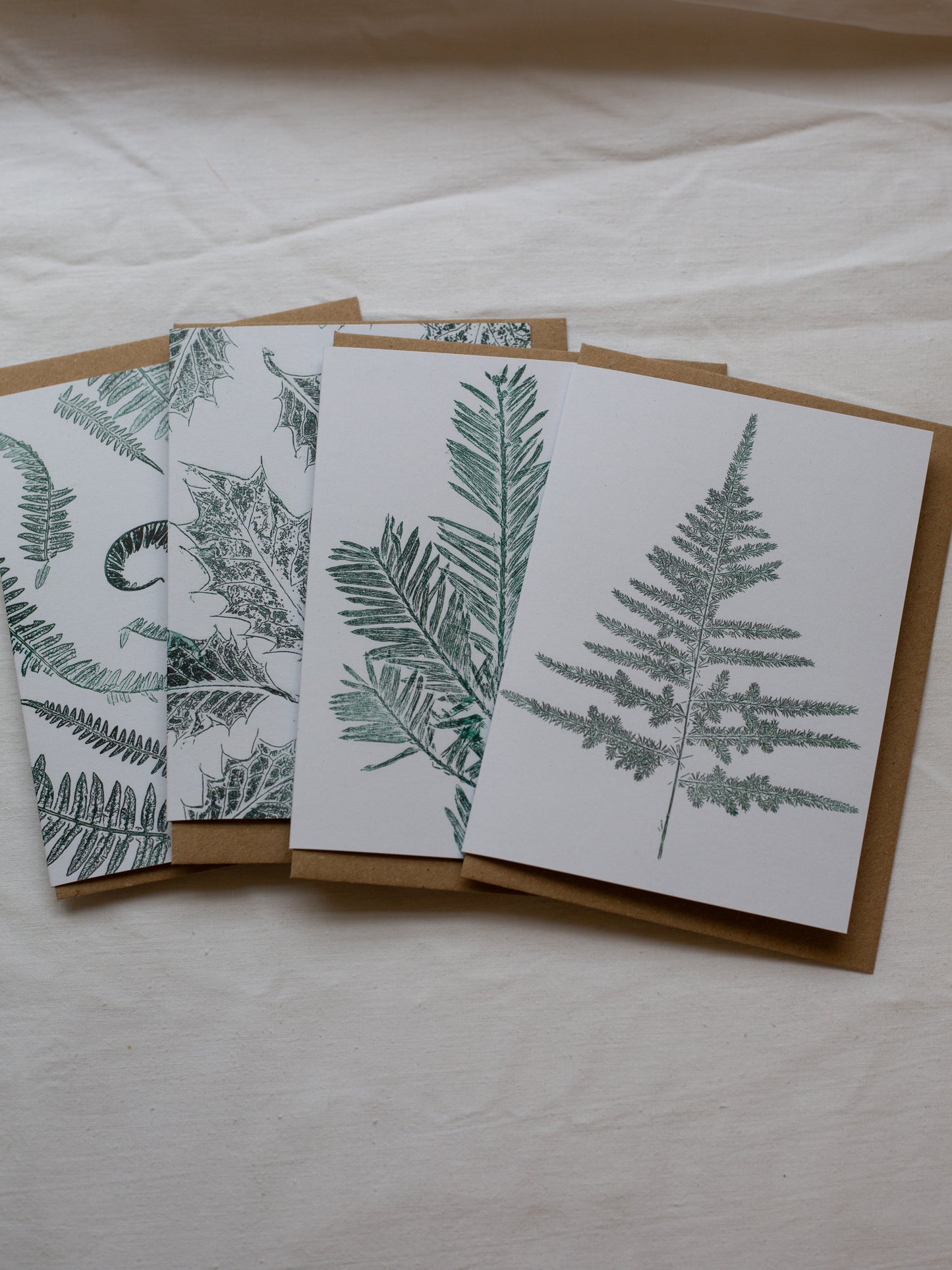 Botanical Christmas Cards - Pack of 4