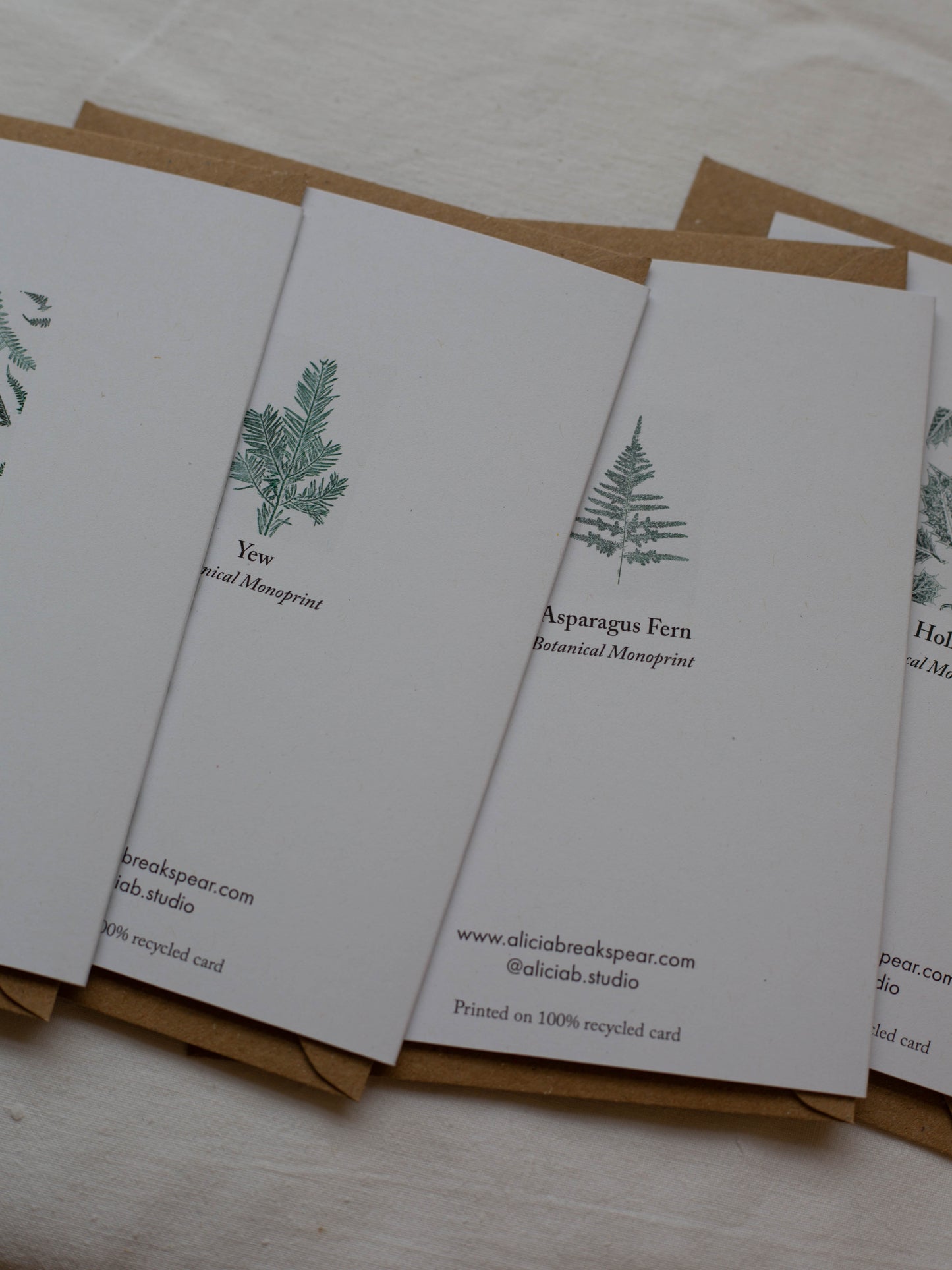 Botanical Christmas Cards - Pack of 4