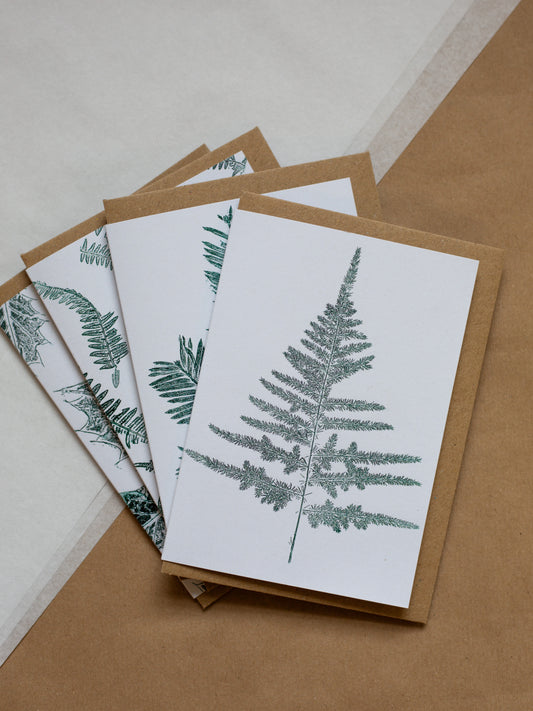 Botanical Christmas Cards - Pack of 4