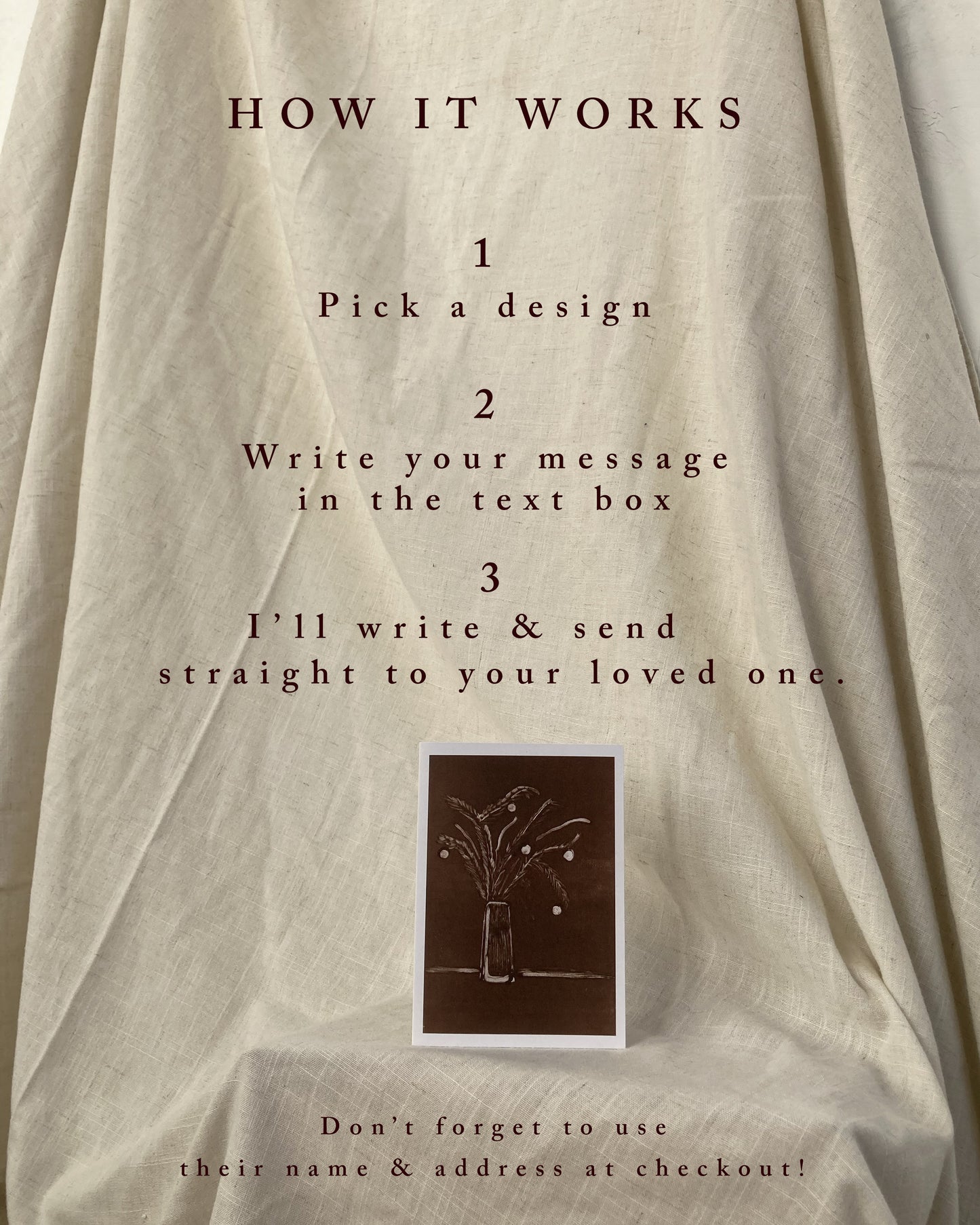 Handwritten Card Service - Send Straight To Recipient - Christmas Cards