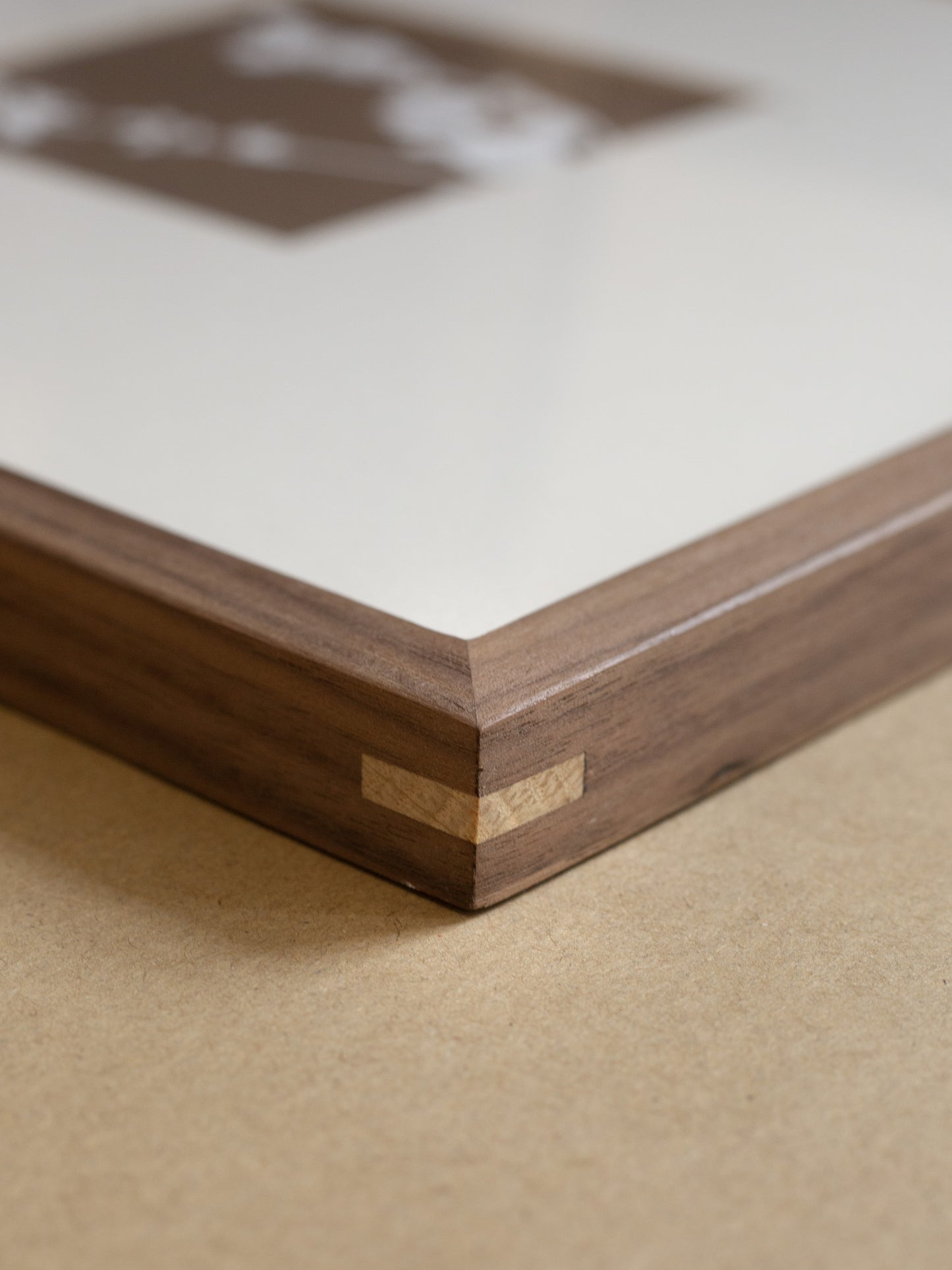 Close up of wooden frame 